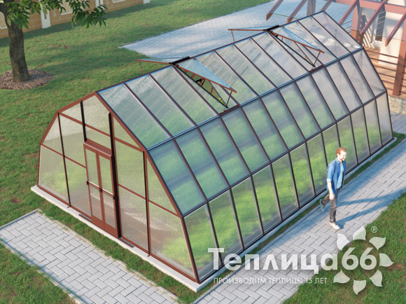 Теплица Рада Балхаш под поликарбонат, ширина 5,0 метров